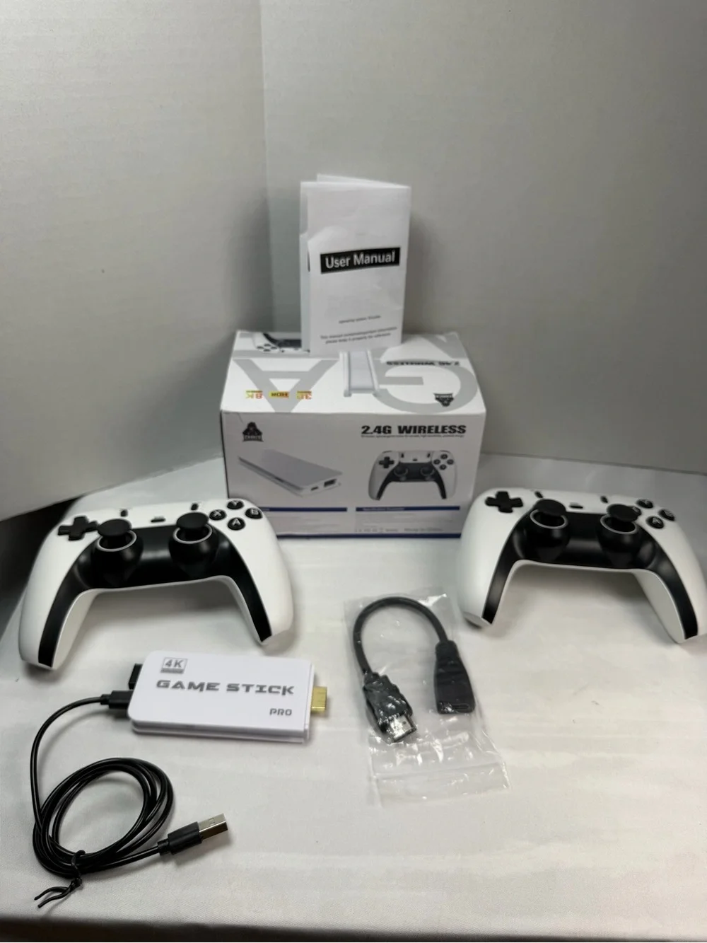 M15 Retro Game Stick, 4K HDMI Output & Wireless Controller
